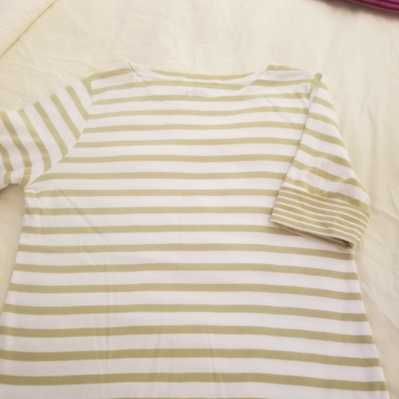 Pendleton Shirt Top Green and White - Picture 3 of 6